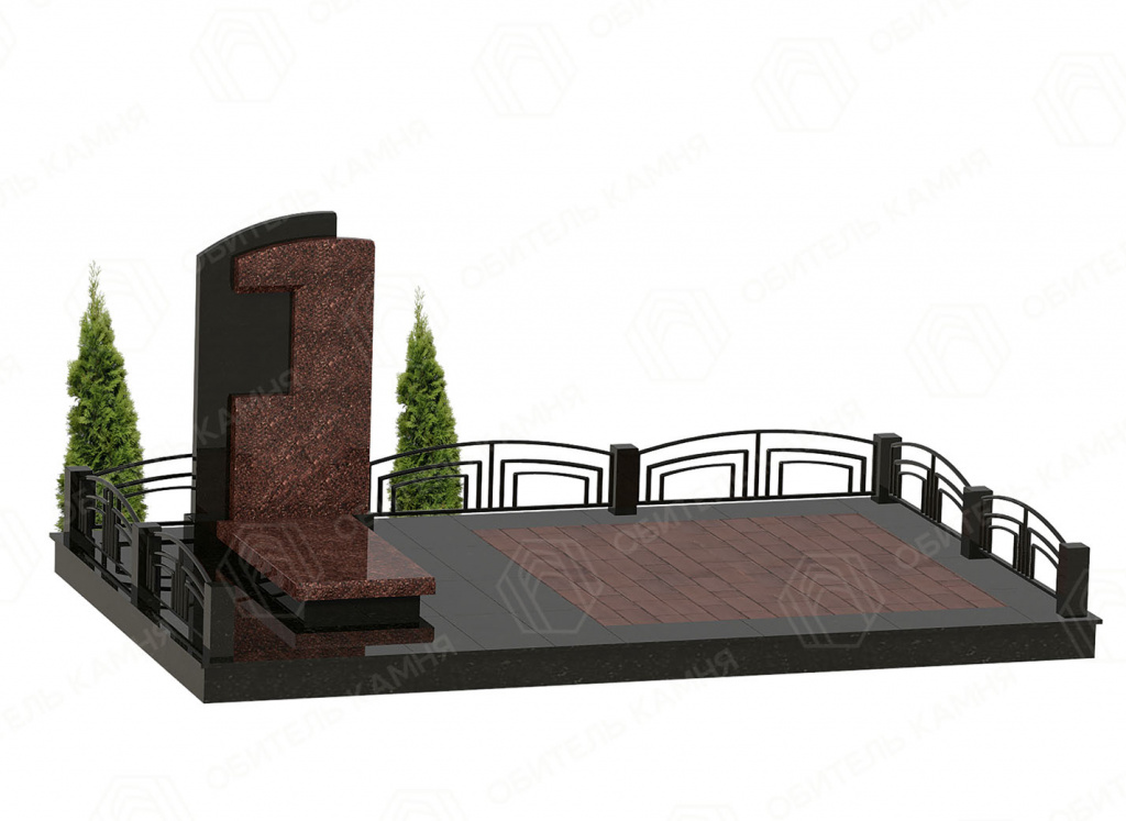 мемориальный комплекс на могилу родителей
