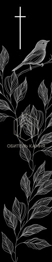 Гравировка птицы 1